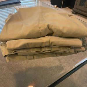 Carhartt men’s khaki work pants